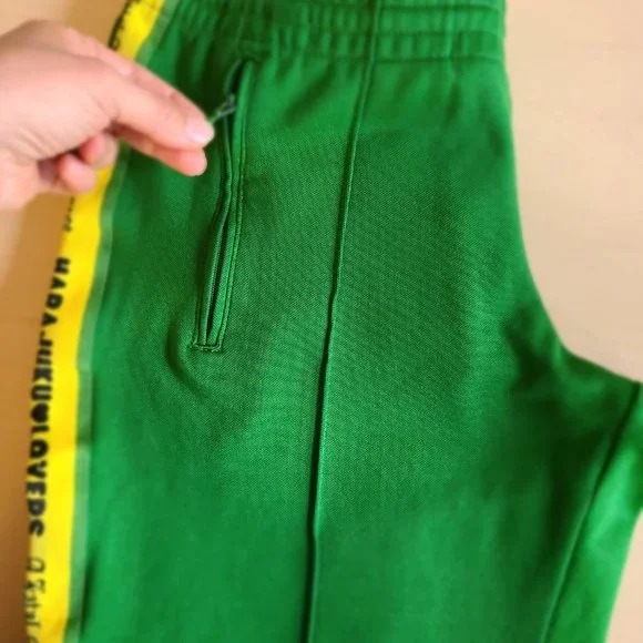 RARE Japan joggers Harajuku lovers vintage y2k 90s track Rave Pants Festival